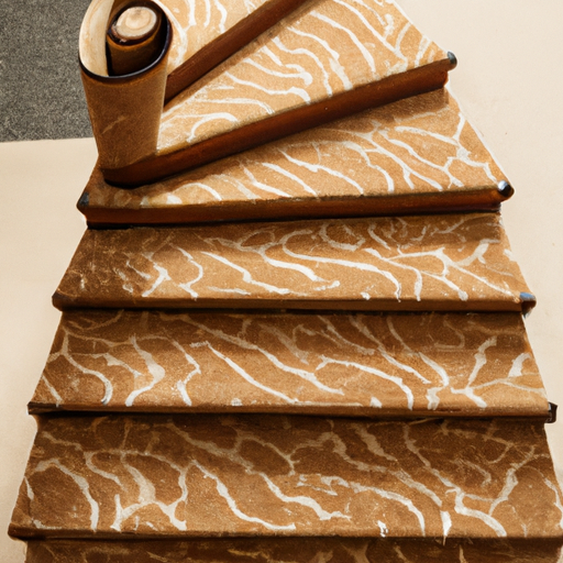 Carpeted staircases are free from dirt and self-adhesive felt rolls are produced by high-quality factories in China,