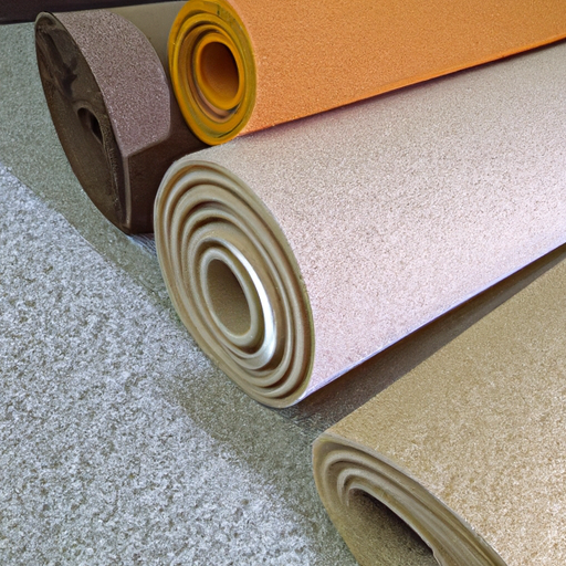 Cheap vinyl flooring roll acoustic textile felt roll made in China factory,