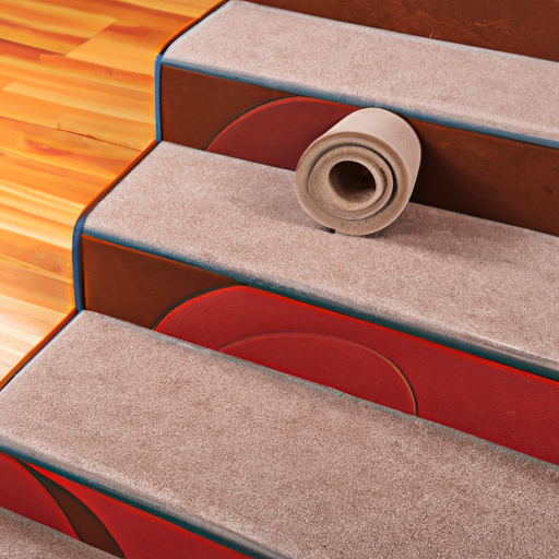 China Cheap Eco-Friendly Felt Self Adhesive Felt Roll Protect Staircase Tiles Parquet Floor;