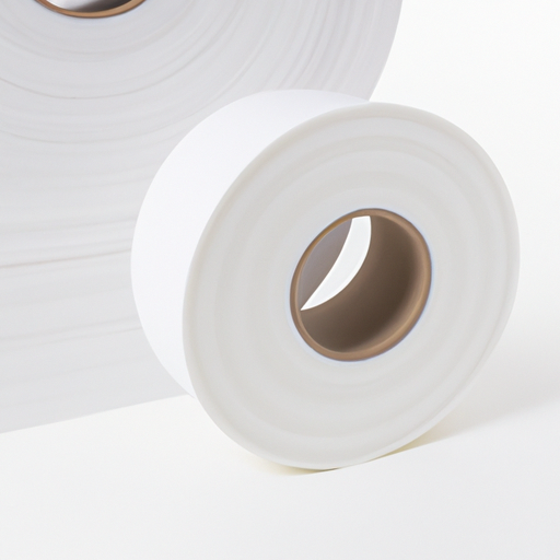 China Best Self Adhesive Felt Roll White Circle,