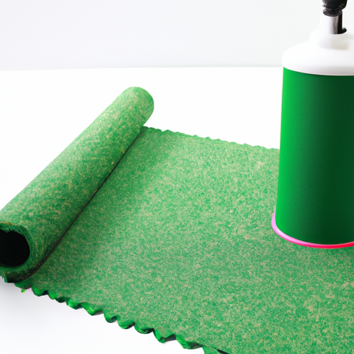 Felt Spray Glue Self Adhesive Green Felt Roll China High Quality Manufacturer, China Factory Made Non Woven Wool Felt Anti Slip Coating,