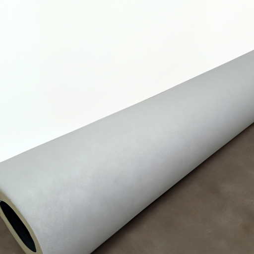 Felt material roll 1m×25m /1m×50m, polyester fabric self-adhesive felt roll white, made in China,