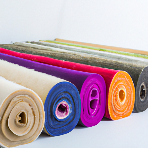 Chinese wholesaler of polyester mineral shed felt ecological felt roll,