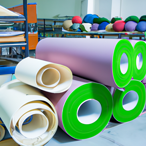 A low-cost factory in China for backing adhesive, felt rolls, and adhesive pads used for furniture points,