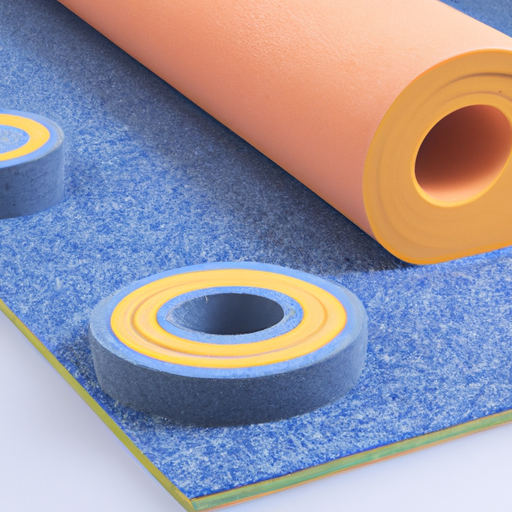 EVA coated floor protection felt roll on fabric, high-quality wholesaler in China