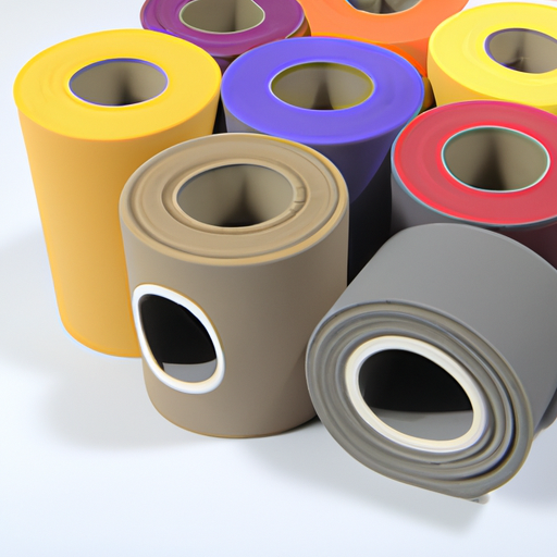 Acrylic fabric coated pet felt roll covers produced in China,