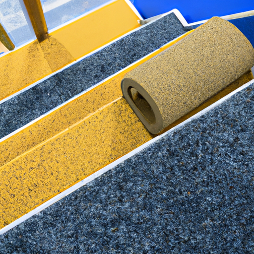 Carpeted staircase protection device, self-adhesive felt roll, factory in China,