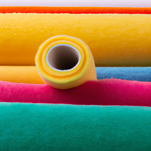 Cheap felt rolls, polyester blended felt rolls, high-quality factory in China