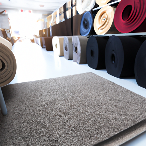 Wholesale of cheap and high-quality flooring, hot fiber industrial felt rolls, the best factory in China,