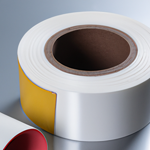 Industrial polyester felt self-adhesive felt roll with white flashing tape, a high-quality factory in China,