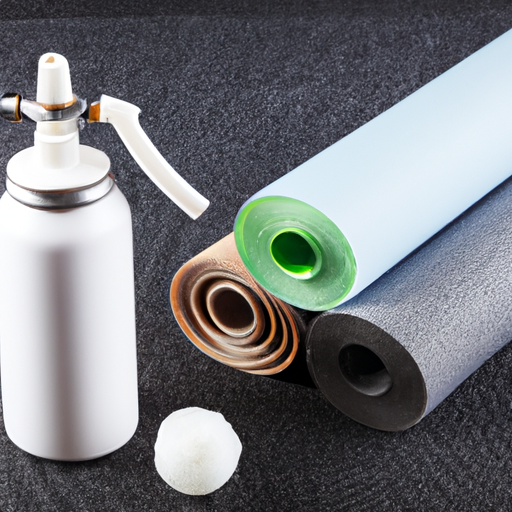 Chinese made thin adhesive backed felt roll polyurethane fabric coating spray,