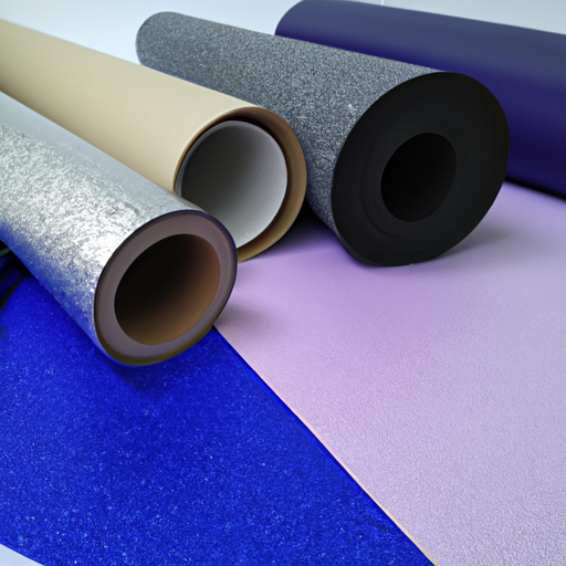 Vinyl polyester fabric self-adhesive felt roll is the best supplier in China