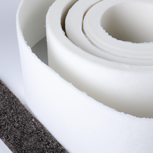 Self adhesive white felt Joann fabric, wool felt roll strip, cheap wholesaler in China,