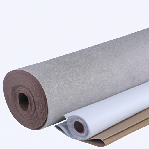 A good supplier in China for backing felt roll pressing rolls for floor furniture,