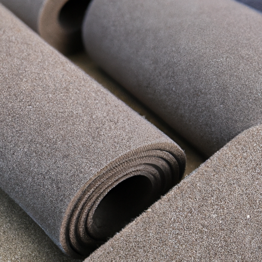 China's high-quality and sustainable felt material, polyester needle punched felt roll, protects staircase tiles