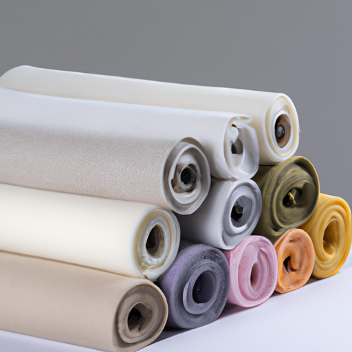 The best factory wholesaler in China for cashmere coated fabric with adhesive backing and thin felt rolls,