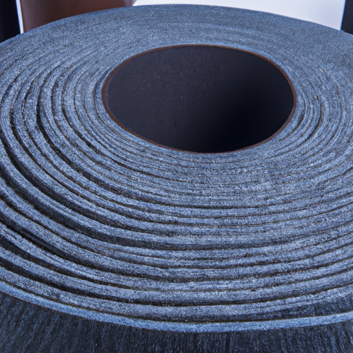 Polypropylene glass fiber furniture adhesive felt roll mats are manufactured and wholesale in Chinese factories,