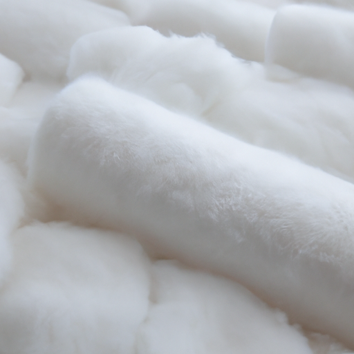 Milk white coated fabric, industrial wool felt roll, a high-quality factory in China,