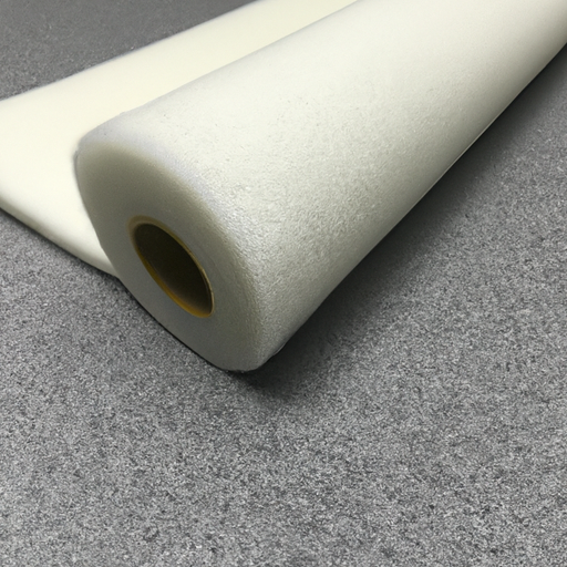 Chinese manufacturer of polyester fiber sound-absorbing felt - self-adhesive felt roll white strip,