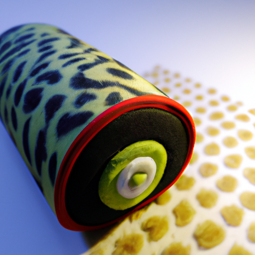 A heat roller covered with synthetic wool felt rolls made in China for acupuncture,