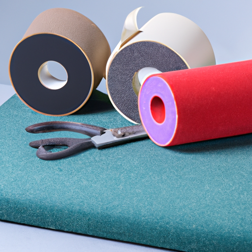 Chinese high-quality manufacturer of adhesive backed felt rolls for furniture, needle punched polyester felt rolls,