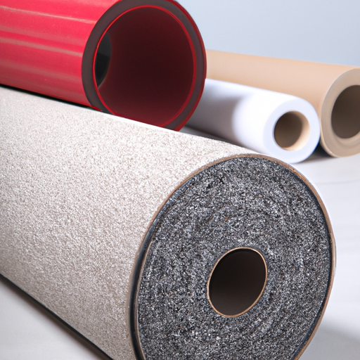 The cheapest linoleum floor roll, pet felt roll, the best seller in China