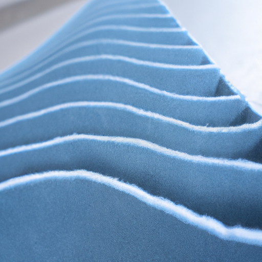 Chinese made polyester ecological felt with blue self-adhesive felt roll fabric covering flooring and stairs