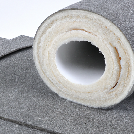 Wool natural gray felt self-adhesive roofing felt roll, a high-quality and low-cost factory in China,