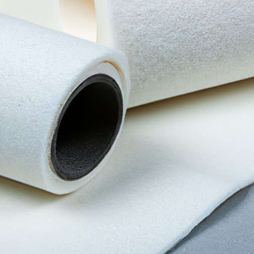 Industrial roofing felt, white adhesive felt roll, OEM from a low-cost and high-quality factory in China,