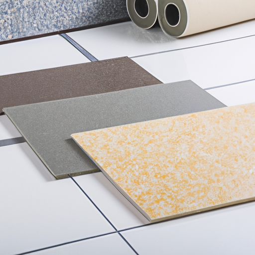 Ceramic tile floor gloss, anti slip adhesive felt roll, OEM from Chinese manufacturer,