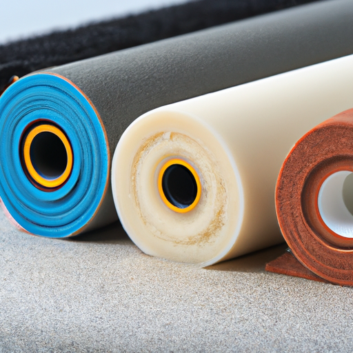 Resin coated fabric floor protection felt rolls are processed by the best manufacturer in China,