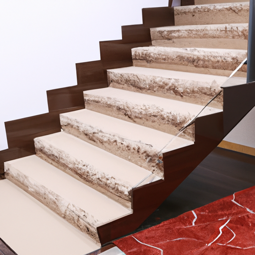 Staircase anti slip carpet protective film, self-adhesive felt roll, a good manufacturer in China,