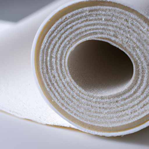 Chinese high-quality manufacturer of white fabric velvet self-adhesive felt material roll,