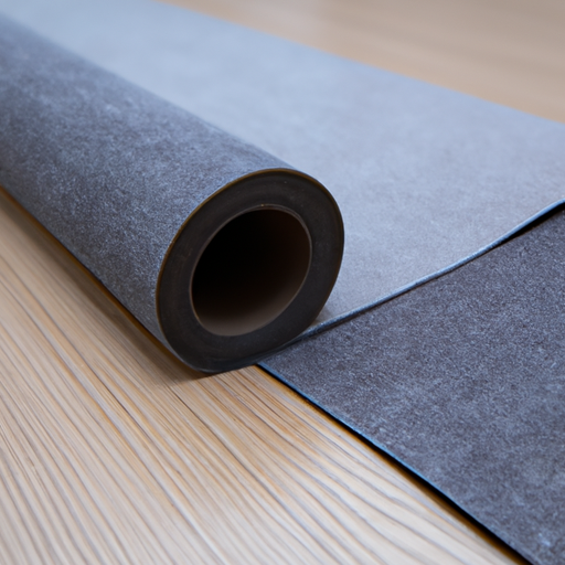 Very thin felt roll, wood tile floor, anti slip felt roll, the best factory in China,