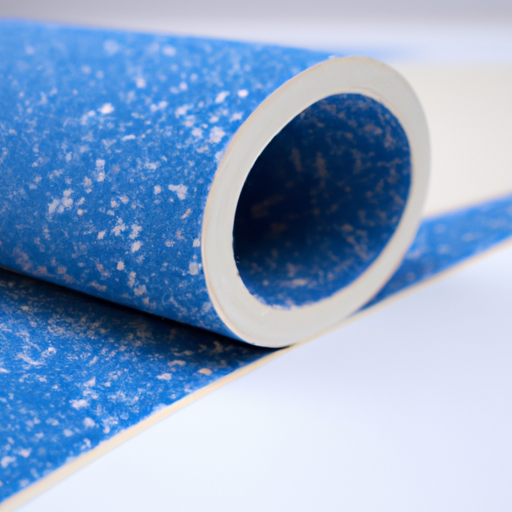 Made in China, blue and white self-adhesive felt insulation roll floor cover/protector,