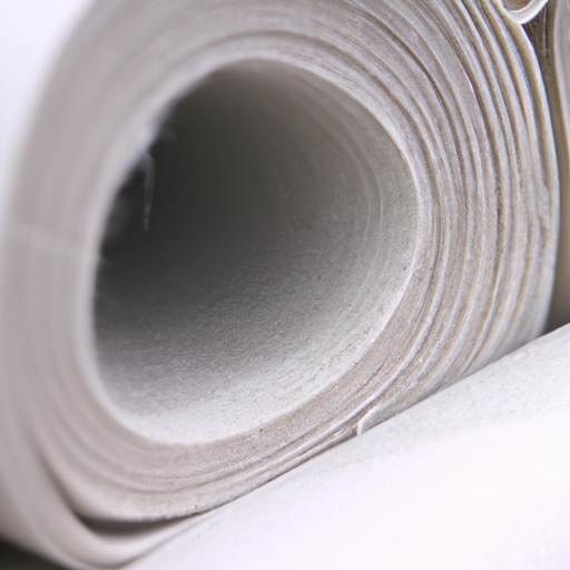 Industrial felt coated fabric with thick self-adhesive felt rolls is a good distributor in China,