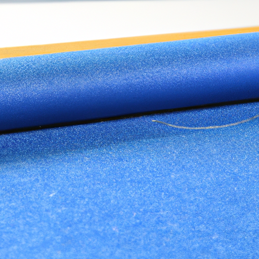 Peel and apply blue floor protection felt, pet felt roll, China's best processing factory,