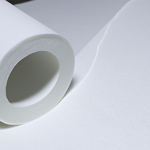 Sticky back white plastic felt non-slip self-adhesive felt roll china cheap factory,