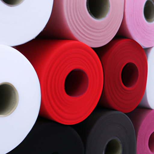 Vinyl and linoleum needle felt, polyester felt roll, produced and manufactured by Chinese factories