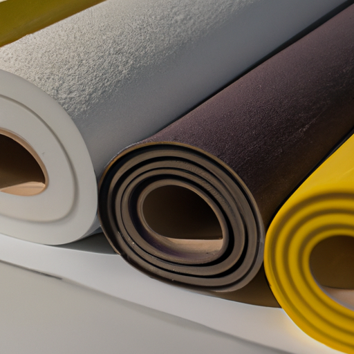 Felt Underlayment Self Adhesive Felt Rolls For Vinyl Plank Flooring China Manufacturers,