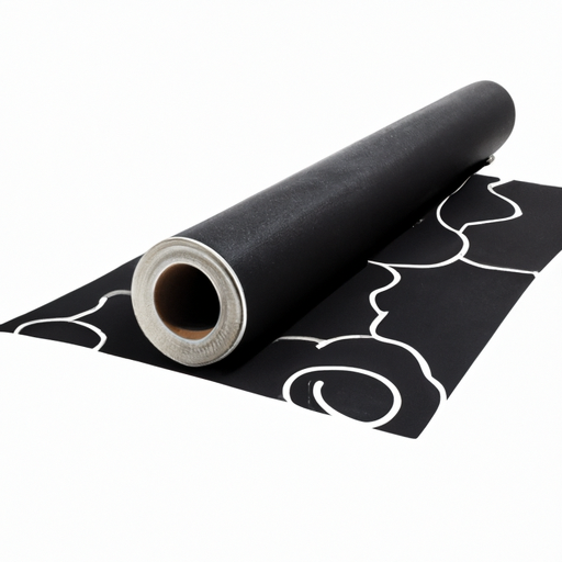 Made in China Self Adhesive Black Felt Roll Pet Rug Protector x 50m,