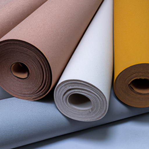 Felt Adhesive Vinyl Fabric Nonwoven Mat Roll China High Quality Manufacturer,