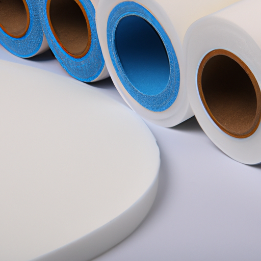 Blue and white felt pads, self-adhesive felt rolls, a good wholesaler in China,