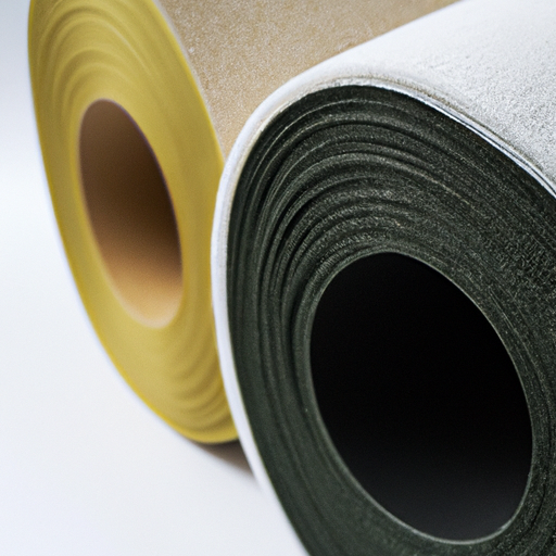 Corrosion resistant floor felt roll with adhesive China high quality factory