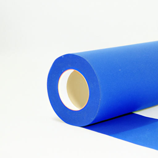 Blue self-adhesive felt roll for roll made in China factory