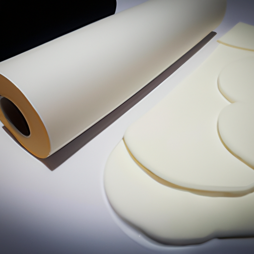 Customizable White Protection Felt Roll With Adhesive Backing China Factory