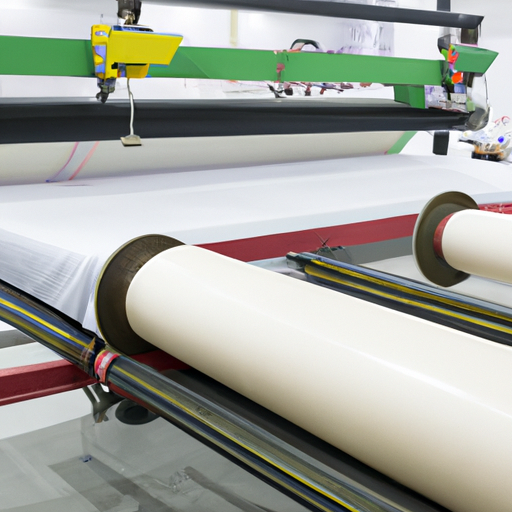 Bonding Felt White Cloth Roll by Laminating Machine China Manufacturer