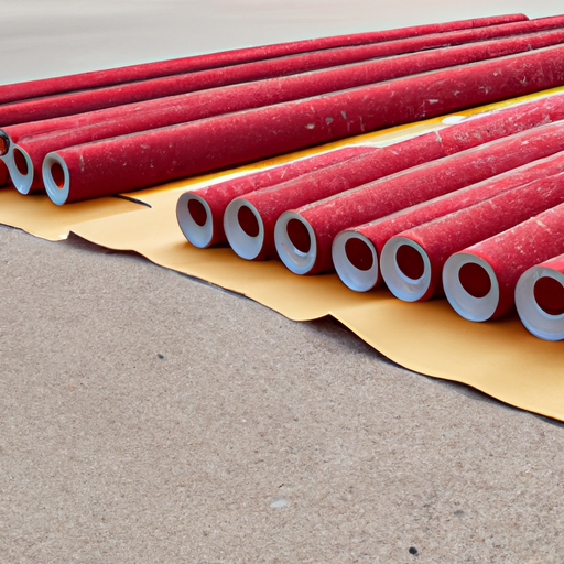 50m, 25m roll lacquer floor covering felt spray paint felt roll best factory in China