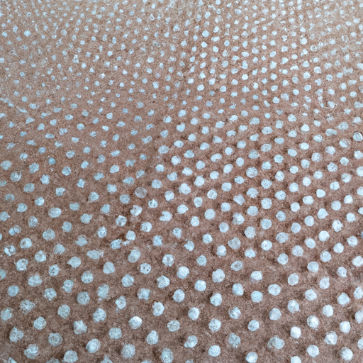 Inexpensive factory made needle punched polyethylene mats pre-cut felt but rarely cause damage