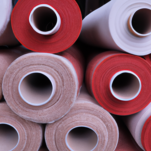 Special type and size of laminated coated wool felt rolls good wholesaler in China